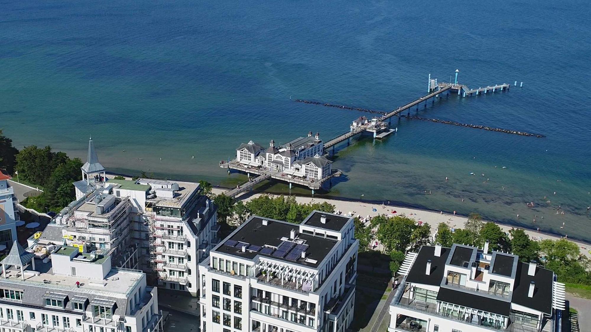 Haus Baltic 12 Mit Balkon - Zentrale Lage Im Ostseebad Sellin 외부 사진