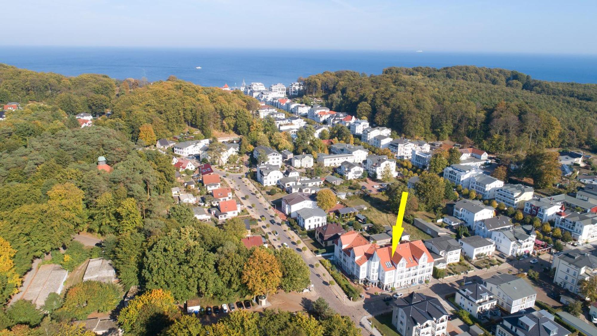 Haus Baltic 12 Mit Balkon - Zentrale Lage Im Ostseebad Sellin 외부 사진